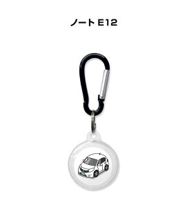 AirTagケース 車 鍵 TPU 透明 クリア AirTag エアタグ エアタグカバー エアタグケース Apple iPhone 保護 紛失防止 GPS 保護ケース ニッサン ノート E12 送料無料