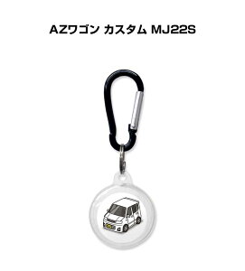 AirTagケース 車 鍵 TPU 透明 クリア AirTag エアタグ エアタグカバー エアタグケース Apple iPhone 保護 紛失防止 GPS 保護ケース マツダ AZワゴン カスタム MJ22S 送料無料