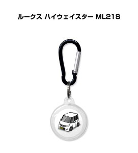 AirTagケース 車 鍵 TPU 透明 クリア AirTag エアタグ エアタグカバー エアタグケース Apple iPhone 保護 紛失防止 GPS 保護ケース ニッサン ルークス ハイウェイスター ML21S 送料無料