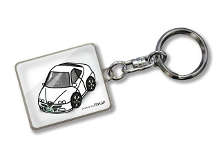 楽天市場 車種別かわカッコいい キーホルダー ギフト イラスト 名入れ プレゼント ナンバー 車 メンズ 誕生日 彼氏 クリスマス 男性 贈り物 秋特集 外車 アルファロメオ Gtv 916 送料無料 メンテナンスdvdショップ Mkjp
