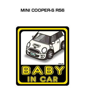 BABY IN CAR XebJ[ 2 xCr[CJ[ Ԃ񂪏Ă܂ S^] V[ 킢 O MINI COOPER-S R56 