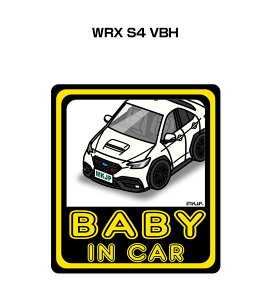 BABY IN CAR XebJ[ 2 xCr[CJ[ Ԃ񂪏Ă܂ S^] V[ 킢 Xo WRX S4 VBH 