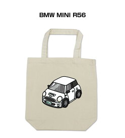 トートバッグ エコバッグ 車好き プレゼント 車 メンズ 誕生日 彼氏 男性 シンプル かっこいい 外車 BMW MINI R56 送料無料