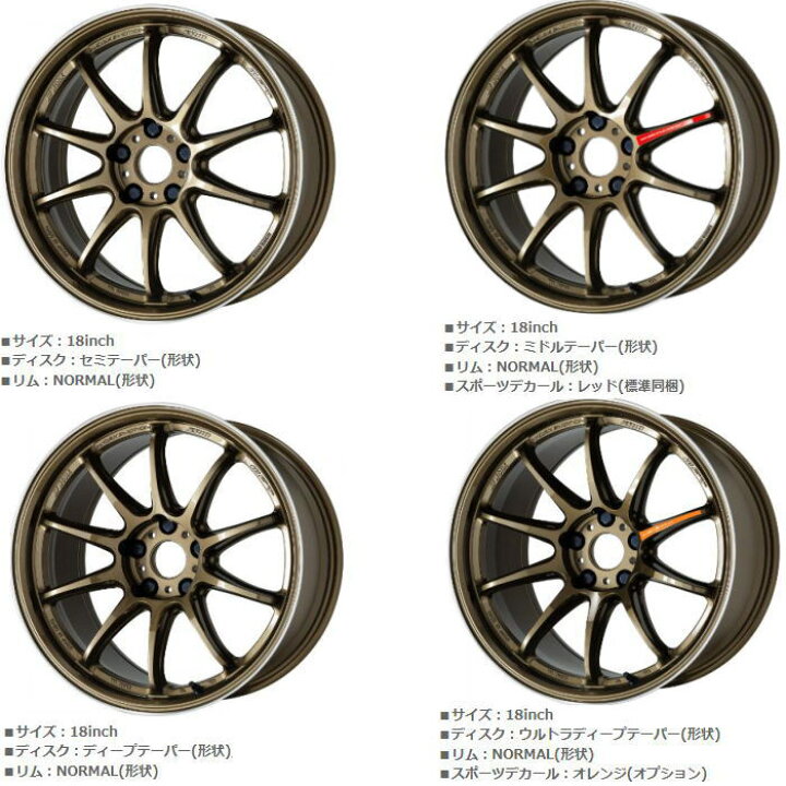 楽天市場】16インチ 4穴 100 5.5J 6.5J WORK EMOTION ZR10 チタン 