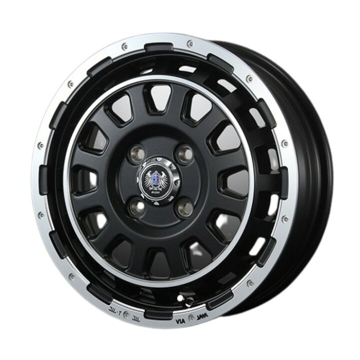 楽天市場】ホイール4本セット 14インチ 4.5J+45 4H-100 Bahns Tech DH 