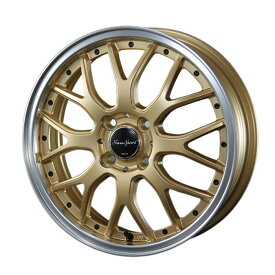 YOKOHAMA ADVAN dB V553A 155/65R14 75H EuroSport Type 815 セミグロスゴールド 14インチ 4.5J+45 4H-100 サマー 4本セット