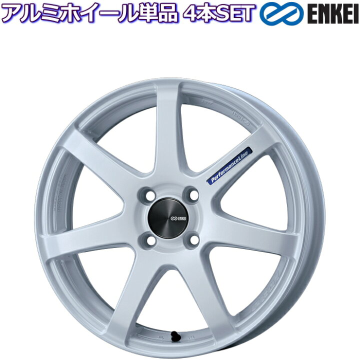 楽天市場】15インチ 4穴 100 5J エンケイ/ENKEI PerformanceLine PF07  