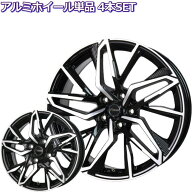 17インチ 5穴 114.3/100 7J クロノス CH-112 メタリックブラックポリッシュ ホイール単品 4本セット