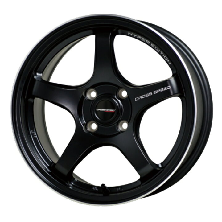楽天市場】ホイール4本セット 16インチ 6J+45 4H-100 CrossSpeed CR5 