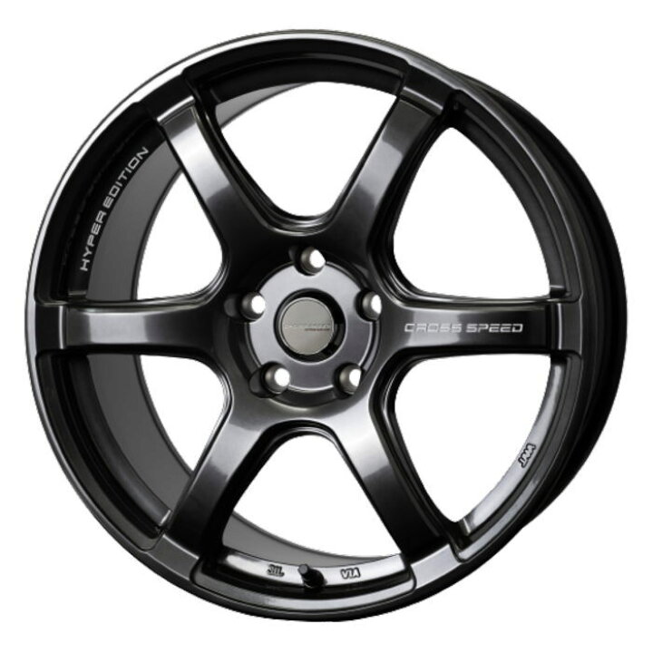 楽天市場】ホイール4本セット 18インチ 7.5J+48 5H-100 CrossSpeed RS6 