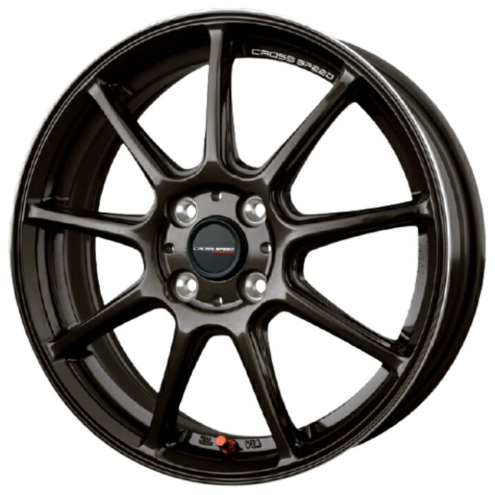 楽天市場】ホイール4本セット 17インチ 7J+47 4H-100 CrossSpeed RS9 