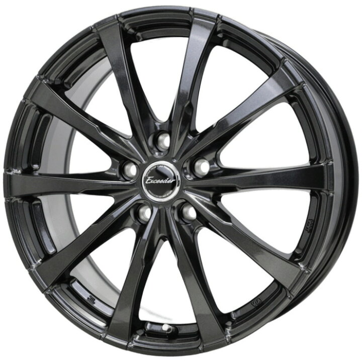 楽天市場】ホイール4本セット 19インチ 7.5J+48 5H-114.3 Exceeder E08 