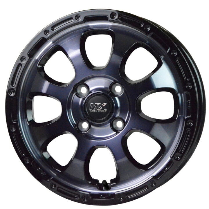 楽天市場】ホイール4本セット 14インチ 4.5J+45 4H-100 MADCROSS GRACE 