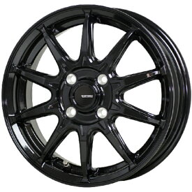 YOKOHAMA ADVAN dB V553A 155/65R14 75H G.Speed G-05 メタリックブラック 14インチ 5.5J+45 4H-100 サマー 4本セット