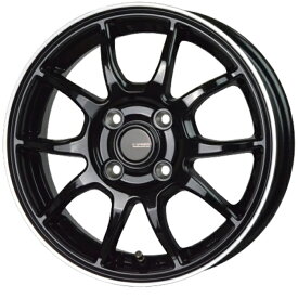 YOKOHAMA ADVAN dB V553A 155/65R14 75H G.Speed P-06 メタリックブラック/リムポリッシュ 14インチ 4.5J+45 4H-100 サマー 4本セット