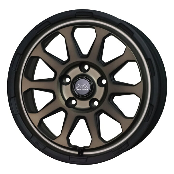 楽天市場】ホイール4本セット 16インチ 7J+38 5H-114.3 MADCROSS 