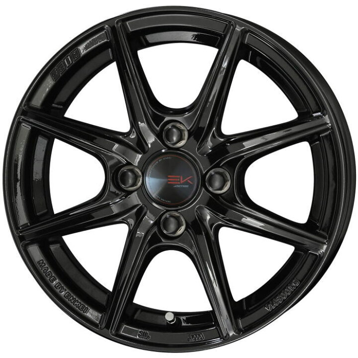 楽天市場】ホイール4本セット 15インチ 5.5J+43 4H-100 ENKEI SEIN EK 