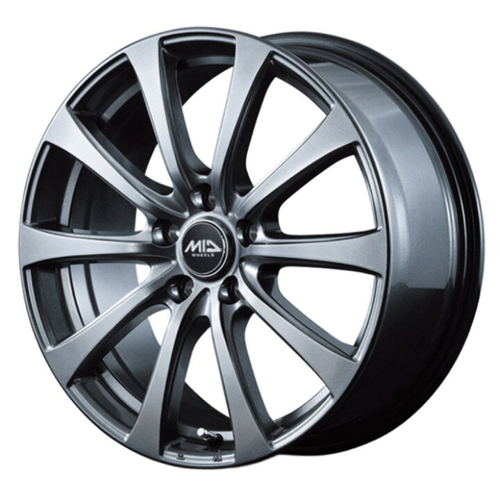 楽天市場】ホイール4本セット 17インチ 7J+48 5H-100 EUROSPEED G10 