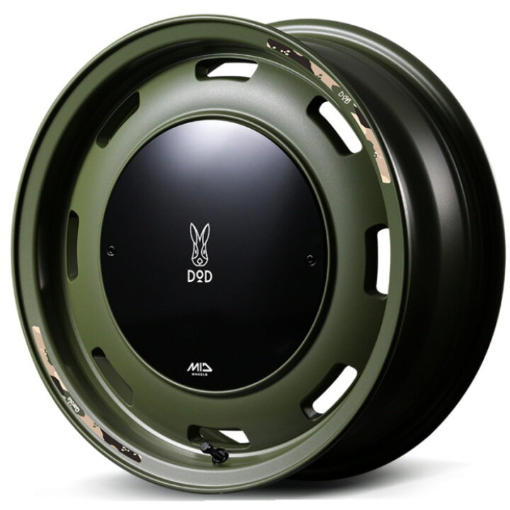 楽天市場】ホイール4本セット 16インチ 5.5J+20 5H-139.7 MID×DOD 