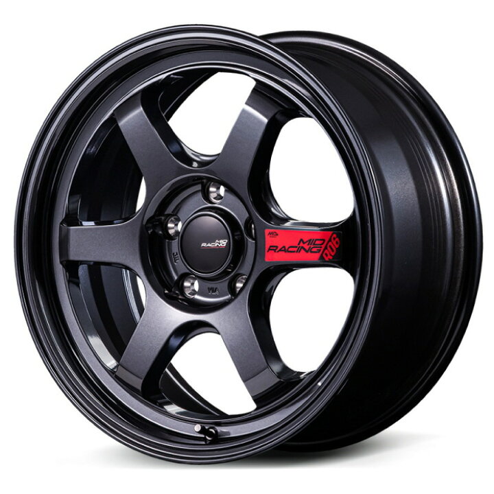 楽天市場】ホイール4本セット 18インチ 7.5J+50 5H-114.3 MID RACING 