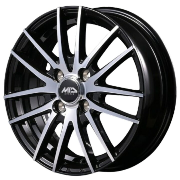 楽天市場】ホイール4本セット 16インチ 6J+42 4H-100 MID WHEELS RX14 