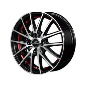 YOKOHAMA ADVAN dB V553A 155/65R14 75H SCHNEIDER RX27 ブラックポリッシュ/レッドクリアー 14インチ 4.5J+45 4H-100 サマー 4本セット