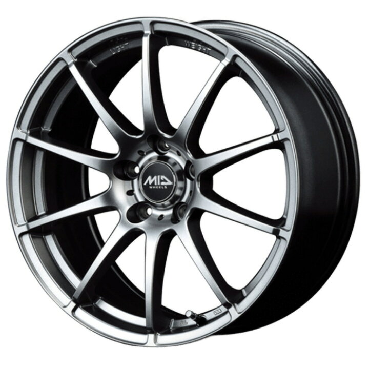 楽天市場】ホイール4本セット 18インチ 8J+35 5H-114.3 SCHNEIDER StaG 