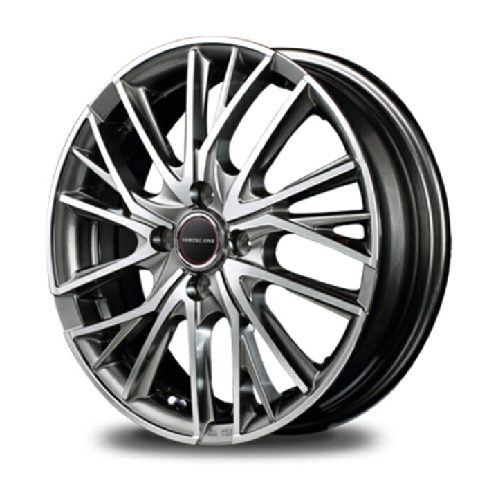楽天市場】ホイール4本セット VERTEC ONE VULTURE ハイパーシルバー 