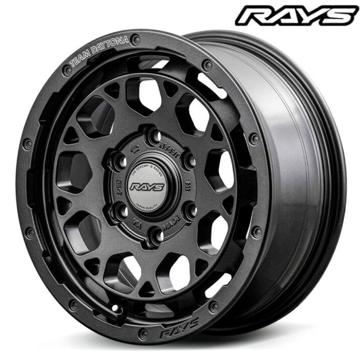 楽天市場】ハイエース等 16インチ 6穴 139.7 6.5J RAYS/レイズ TEAM  
