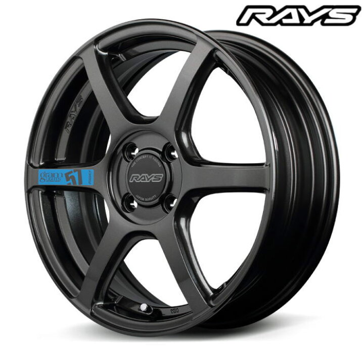 楽天市場】16インチ 4穴 100 5.5J RAYS/レイズ gramLIGHTS 57C6 SPEC M 