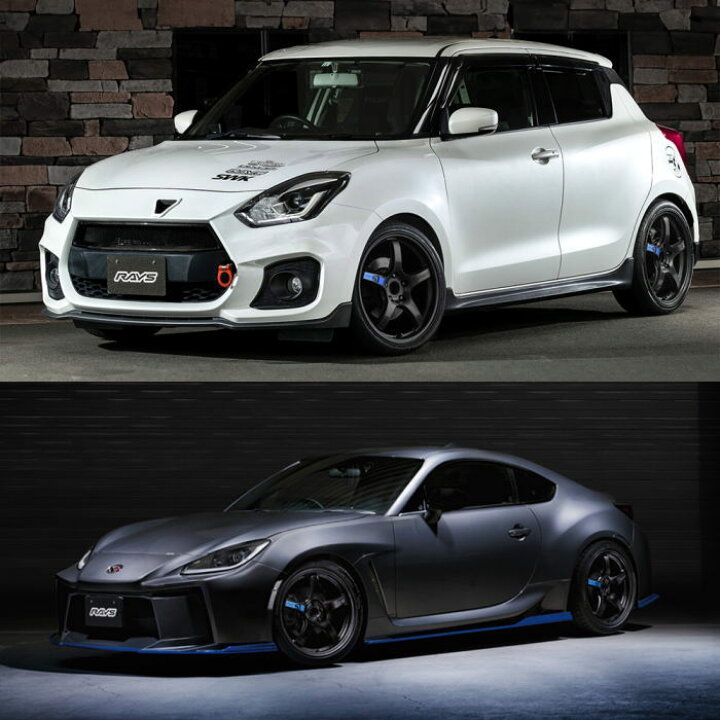 楽天市場】17インチ 4穴 100 7J RAYS/レイズ gramLIGHTS 57CR SPEC M 