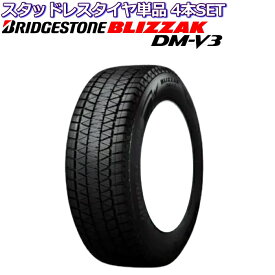 18インチ 285/60R18 ブリヂストン ブリザック DM-V3 スタッドレスタイヤ単品 4本セット