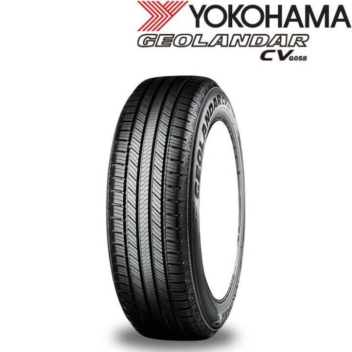 楽天市場】19インチ 225/55R19 99V YOKOHAMA GEOLANDAR CV G058 