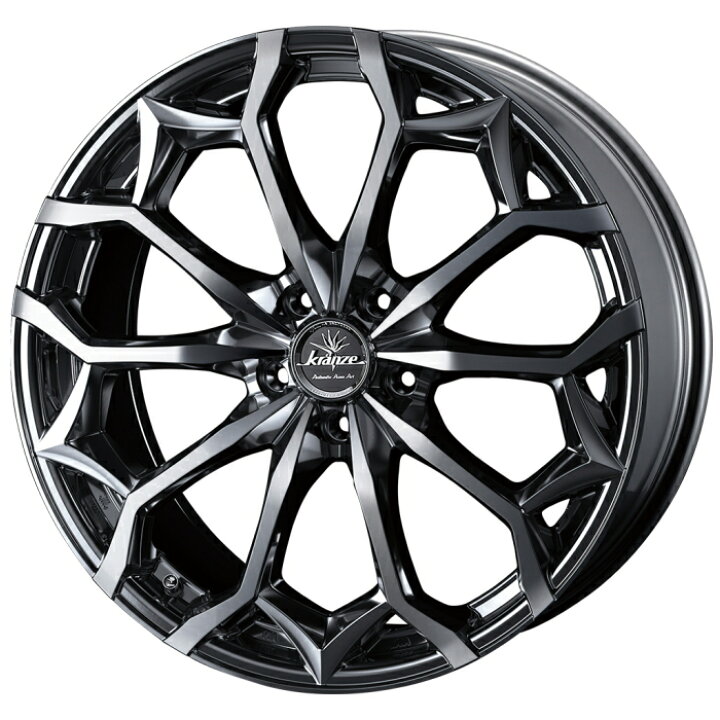 楽天市場】ホイール4本セット 19インチ 8J+42 5H-114.3 Kranze Zildawn 
