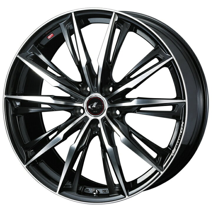 楽天市場】BRIDGESTONE Playz PX-RV2 205/50R17 LEONIS GX PBMC 