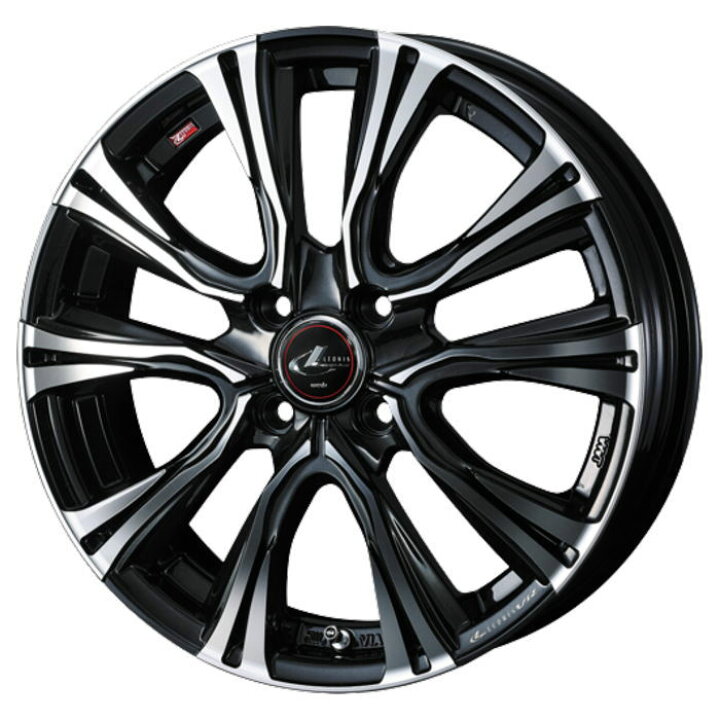 楽天市場】YOKOHAMA BluEarth-GT AE51 225/55R16 LEONIS VR PBMC 16 