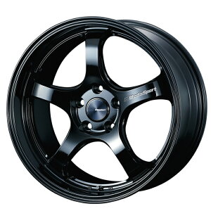 mA HNV[ 90n zC[4{Zbg WedsSport RN-05M GLOSS BLACK 19C` 8J+45 5H-114.3