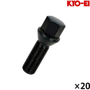 KYO-EI �z�C�[���{���g 20�{ M12×P1.5 17HEX 60°�e�[�p�[ ��35mm �u���b�N F301B-L