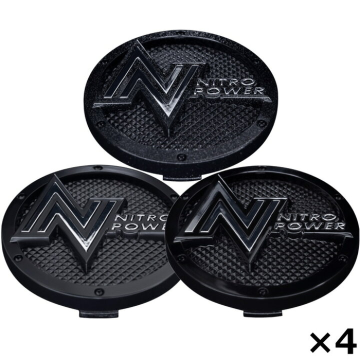 楽天市場】センターキャップ 4枚 MID マルカサービス NITRO POWER 
