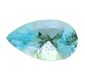 パライバトルマリン 0.12ct 裸石 ルース 淡い青 優しいネオンカラー クリーン ブラジル 瑞浪鉱物展示館 4907