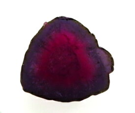 3412 トルマリンウォーターメロン 18.42ct 青紫と濃いピンク ブラジル : 瑞浪鉱物展示館 【送料無料】