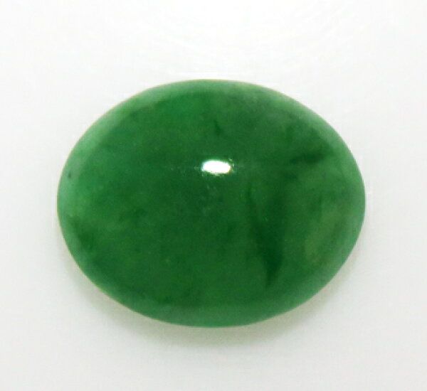 ヒスイ 翡翠 ジェダイト 1.93ct ルース 高彩度 高透明度 ミャンマー 瑞浪鉱物展示館 3468