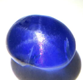 ブルースターサファイア 3.56ct 高い透明度 高彩度の美しい青 スリランカ 瑞浪鉱物展示館 4364