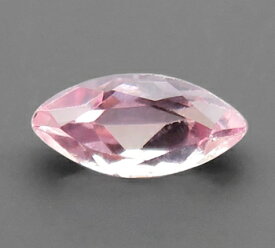 ピンクトパーズ 0.25ct 裸石 ルース 高彩度の優しいピンク ブラジル産 瑞浪鉱物展示館 4836