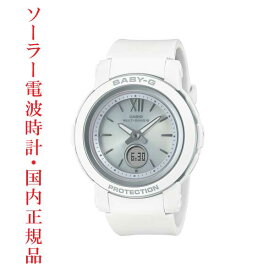 カシオ CASIO ベビーG Baby-G 電波 ソーラー ホワイト 白 BGA-2900-7AJF アナログ デジタル コンビ ラウンド レディス レディース 腕時計 国内正規品 取り寄せ品