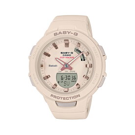 スマホと連携 歩数計付き 女性用 腕時計 カシオ ベビーG BSA-B100-4A1JF CASIO Baby-G デジアナ 国内正規品 取り寄せ品