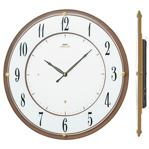 壁掛け時計 セイコー SEIKO 電波時計 エンブレム EMBLEM HS548B 文字入れ不可 送料無料 取り寄せ品「sw-ka」