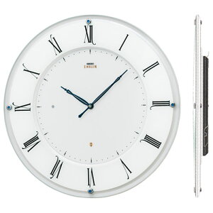 壁掛け時計 セイコー SEIKO 電波時計 エンブレム EMBLEM HS548W プラスチック枠 送料無料 取り寄せ品「sw-ka」
