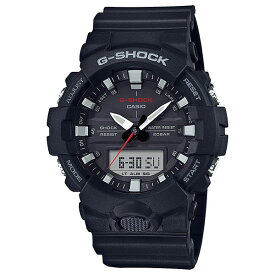 CASIO G-SHOCK カシオ Gショック GA-800-1AJF 秒針付き メンズ腕時計 アナデジ 国内正規品 刻印対応有料 取り寄せ品