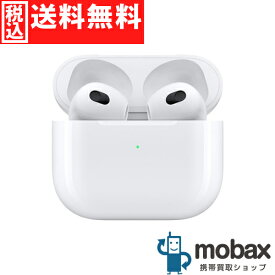 ◆ポイントUP◆【新品未開封品（未使用）】 第3世代 Apple AirPods　MME73J/A　[ホワイト]　イヤホン Bluetooth対応 マイク付（2021年版）